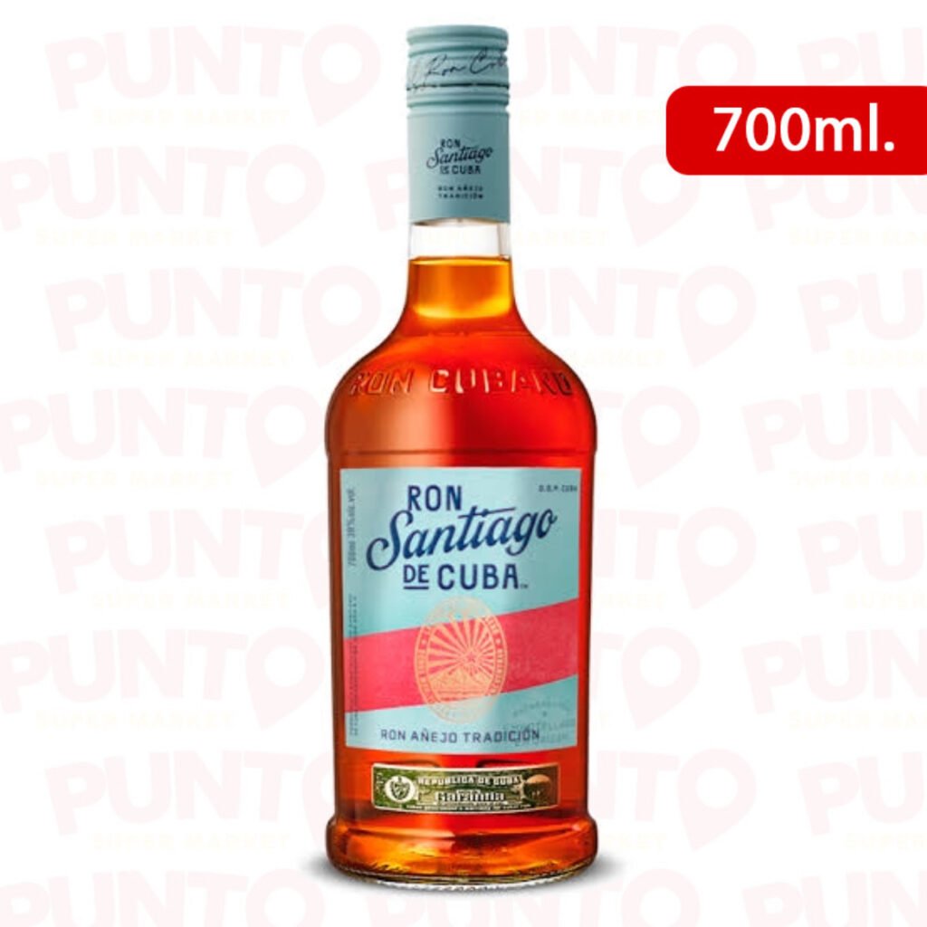 RON SANTIAGO DE CUBA AÑEJO TRADICION