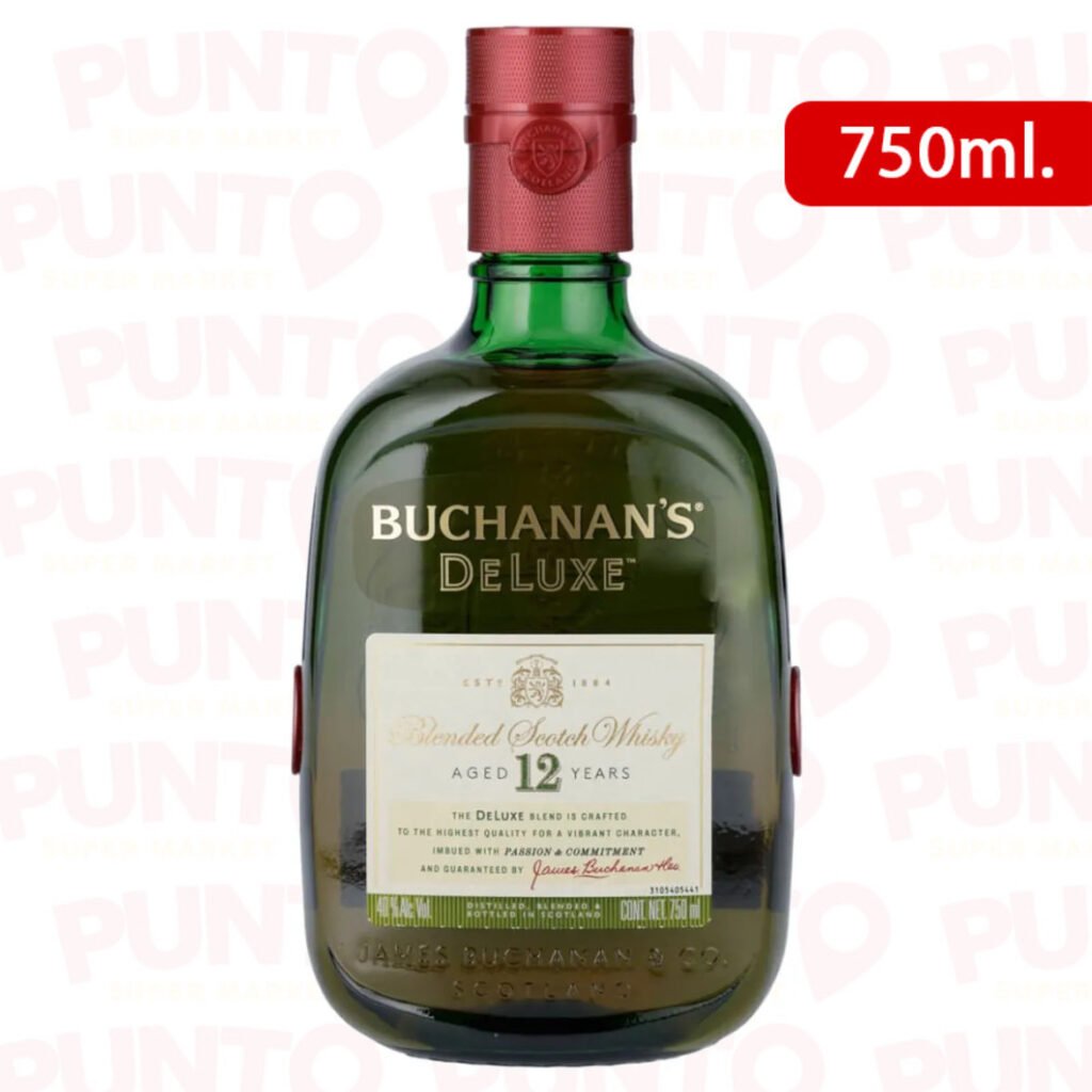WHISKY BUCHANANS 12 YEARS DELUXE