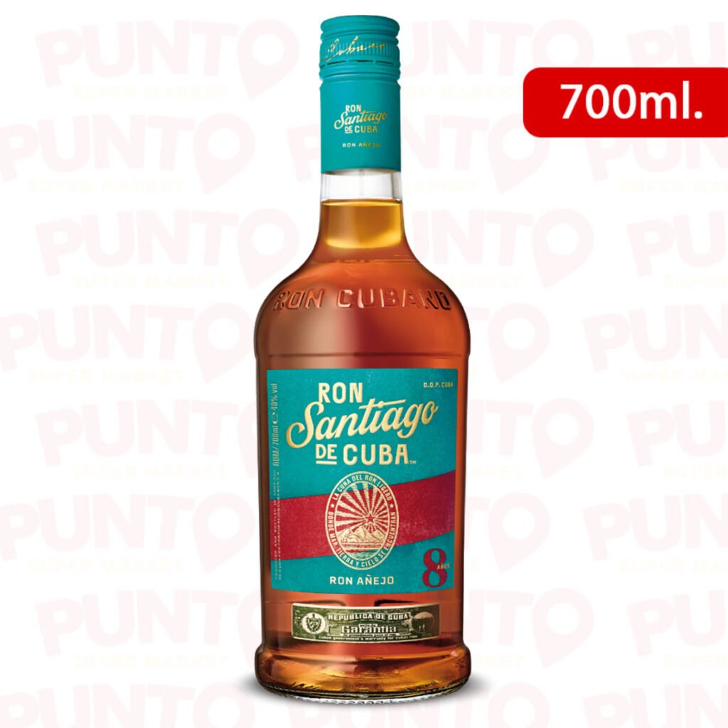 RON SANTIAGO DE CUBA 8 YEARS