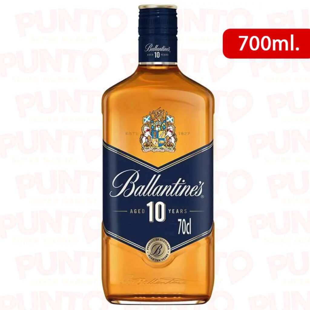 WHISKY BALLANTINES 10 AÑOS